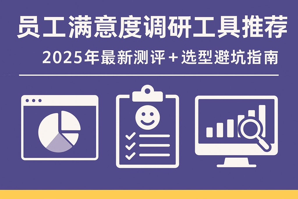 员工满意度调研工具推荐：2025年最新测评+选型避坑指南