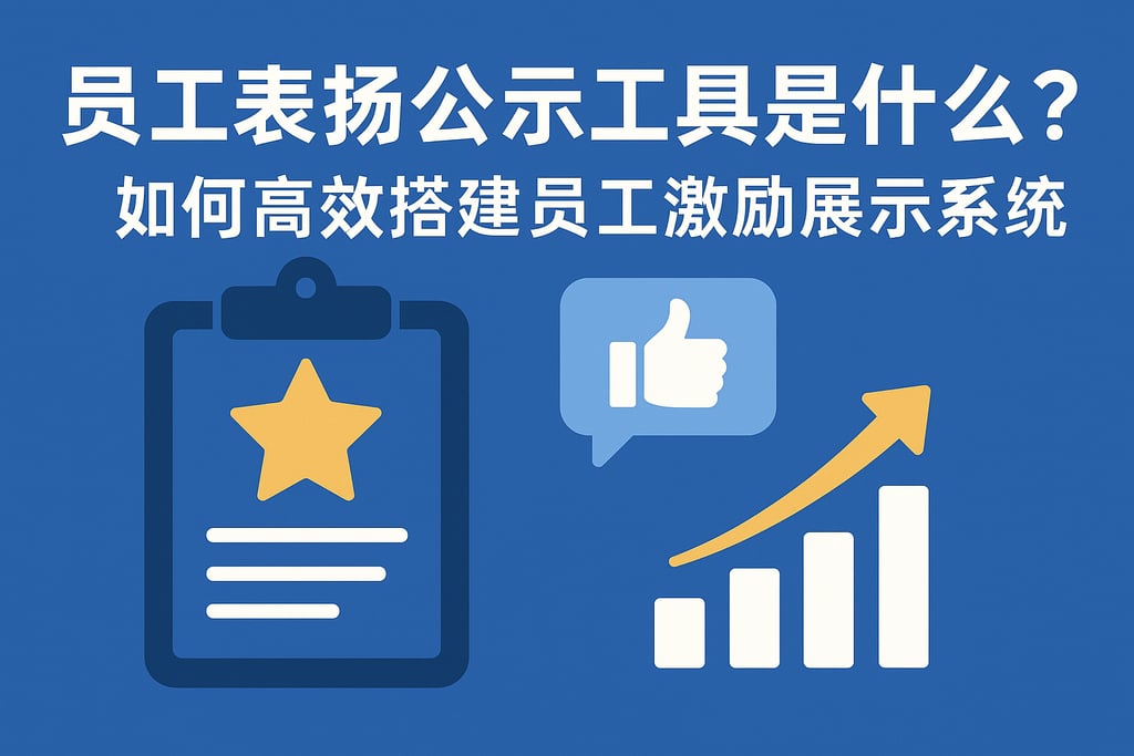 员工表扬公示工具是什么？如何高效搭建员工激励展示系统