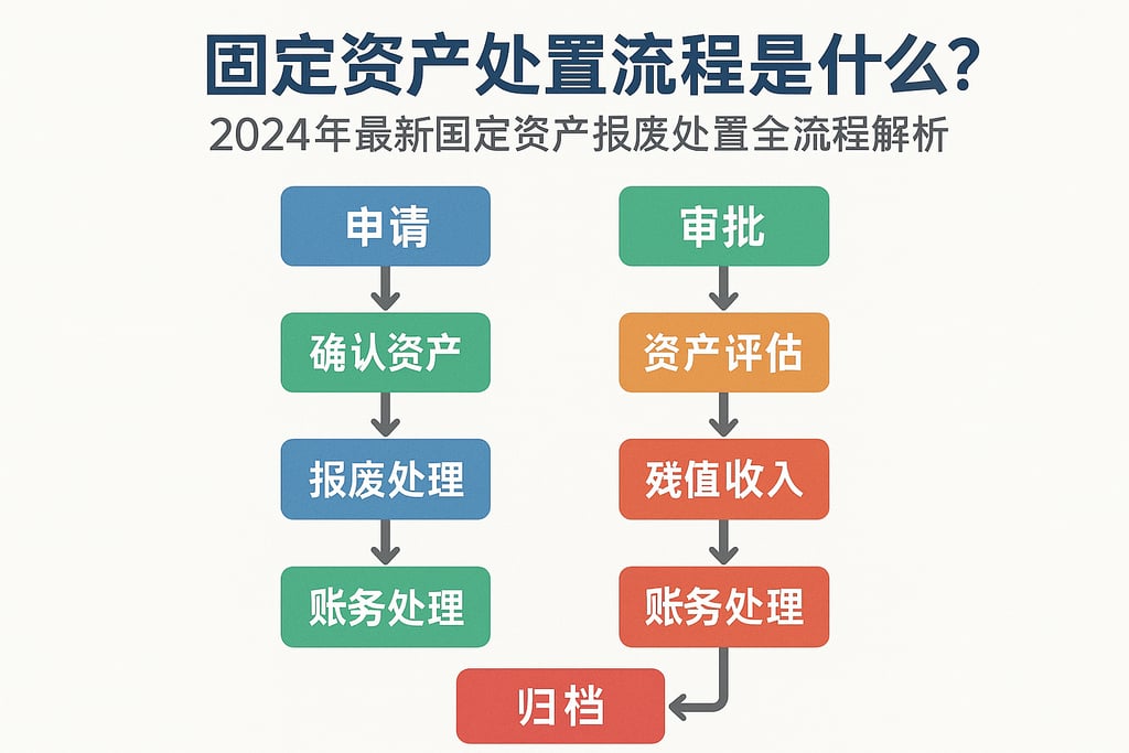 固定资产处置流程是什么？2024年最新固定资产报废处置全流程解析