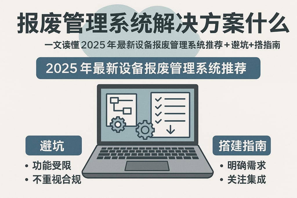 报废管理系统解决方案是什么？一文读懂2025年最新设备报废管理系统推荐+避坑+搭建指南