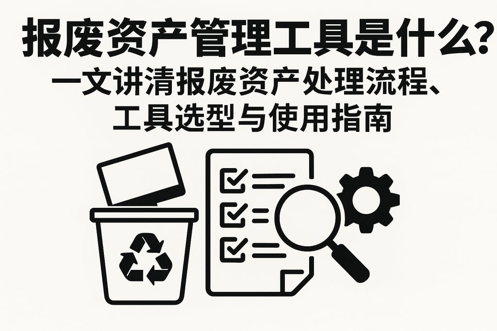 报废资产管理工具是什么？一文讲清报废资产处理流程工具选型与使用指南