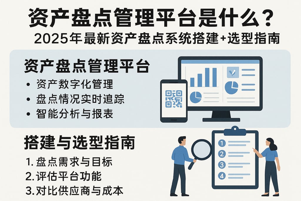 资产盘点管理平台是什么？2025年最新资产盘点系统搭建+选型指南