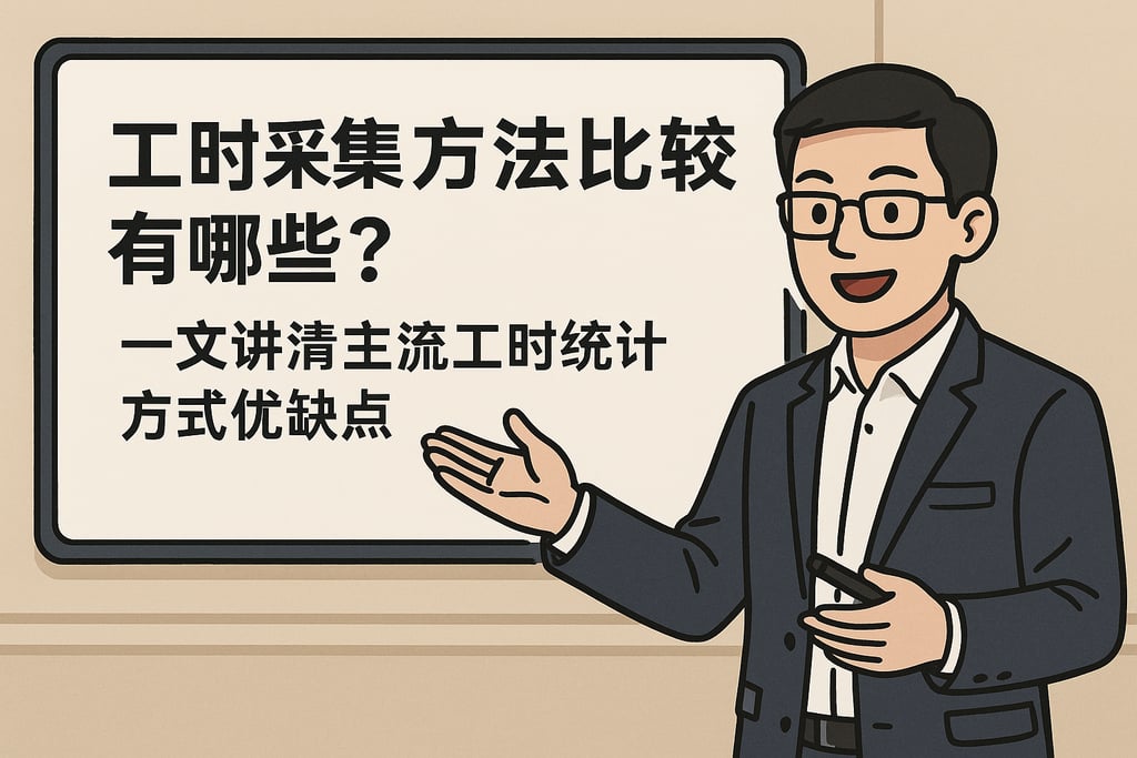 工时采集方法比较有哪些？一文讲清主流工时统计方式优缺点