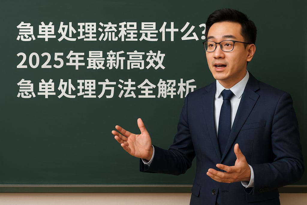 急单处理流程是什么？2025年最新高效急单处理方法全解析