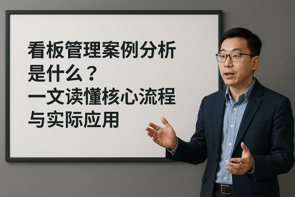 看板管理案例分析是什么？一文读懂核心流程与实际应用