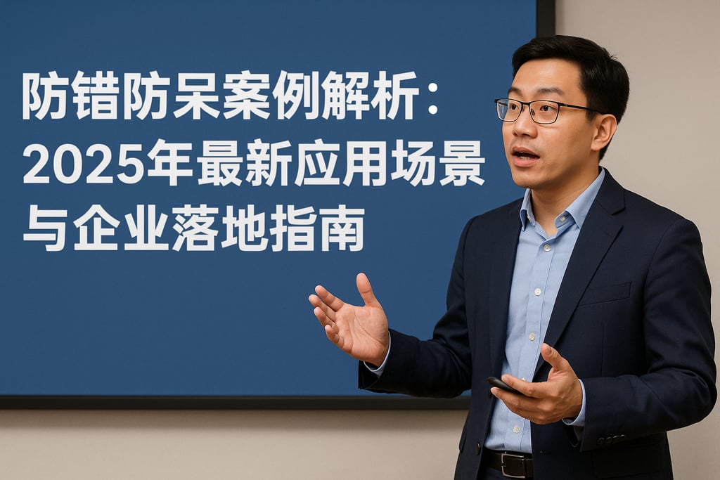 防错防呆案例解析：2025年最新应用场景与企业落地指南