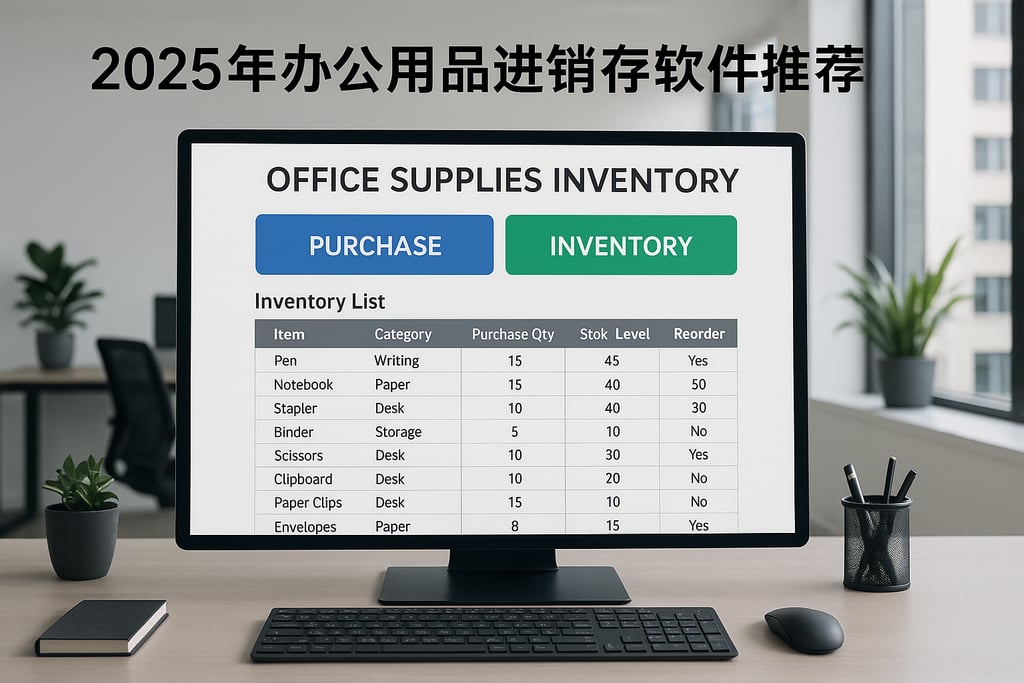 2025年办公用品进销存软件推荐：哪些系统功能最适合企业采购与库存管理？