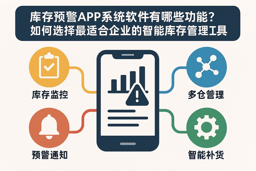 库存预警APP系统软件有哪些功能？如何选择最适合企业的智能库存管理工具