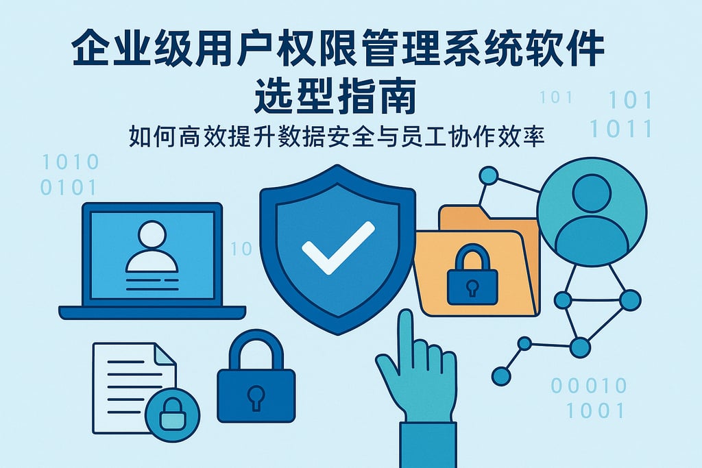 企业级用户权限管理系统软件选型指南：如何高效提升数据安全与员工协作效率