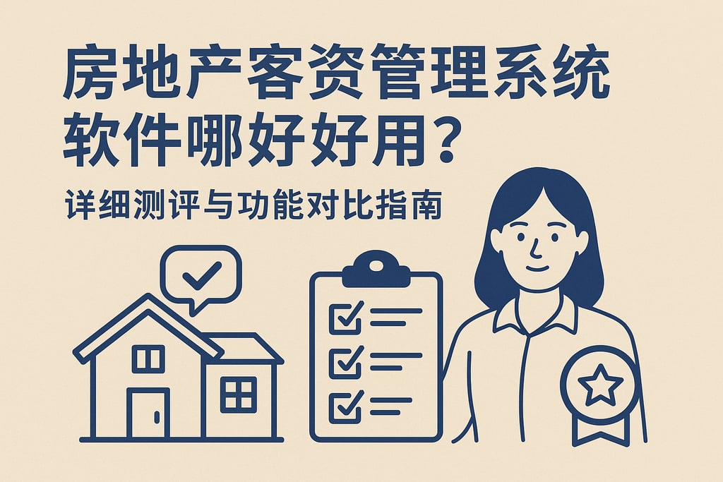 房地产客资管理系统软件哪个好用？详细测评与功能对比指南