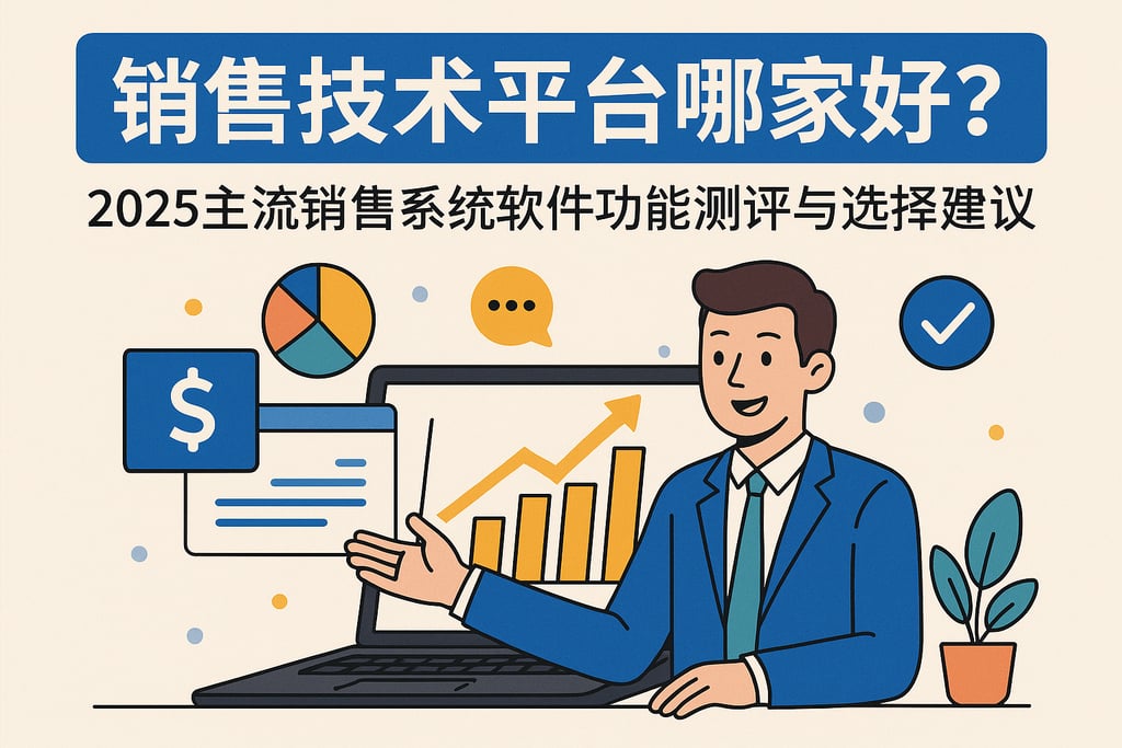 销售技术平台哪家好？2025主流销售系统软件功能测评与选择建议