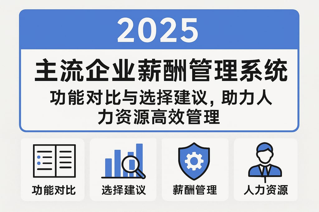2025年主流企业薪酬管理系统测评：功能对比与选择建议，助力人力资源高效管理
