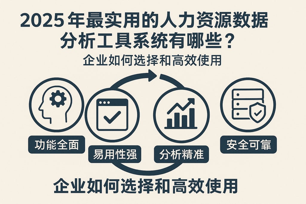 2025年最实用的人力资源数据分析工具系统有哪些？企业如何选择和高效使用