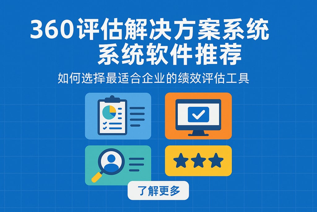 360评估解决方案系统软件推荐：如何选择最适合企业的绩效评估工具