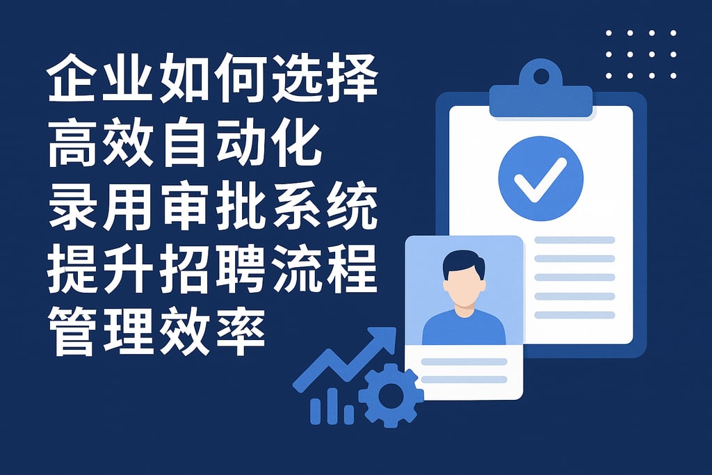 企业如何选择高效自动化录用审批系统提升招聘流程管理效率
