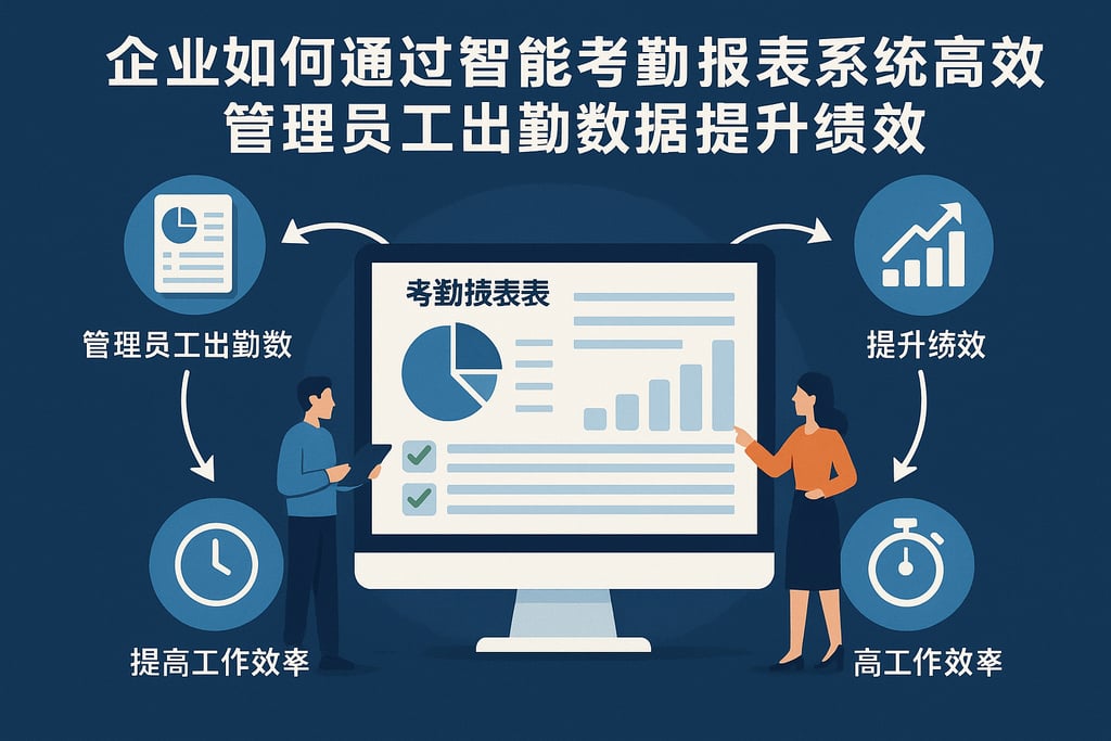 企业如何通过智能考勤报表系统高效管理员工出勤数据提升绩效
