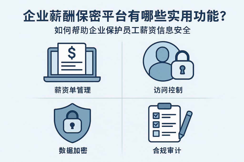 企业薪酬保密平台有哪些实用功能？如何帮助企业保护员工薪资信息安全