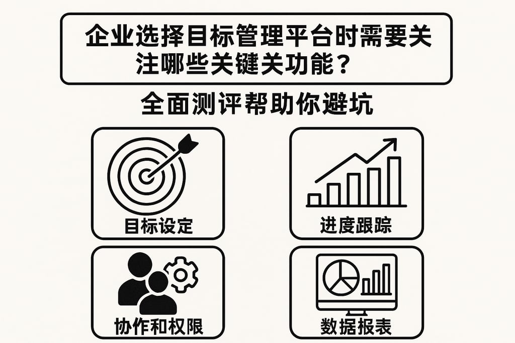 企业选择目标管理平台时需要关注哪些关键功能？全面测评帮助你避坑