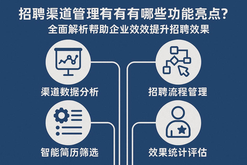 招聘渠道管理系统有哪些功能亮点？全面解析帮助企业高效提升招聘效果