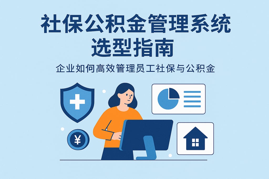 社保公积金管理系统选型指南：企业如何高效管理员工社保与公积金