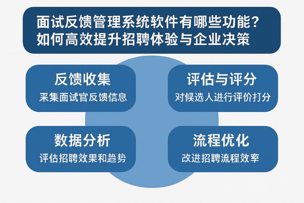 面试反馈管理系统软件有哪些功能？如何高效提升招聘体验与企业决策