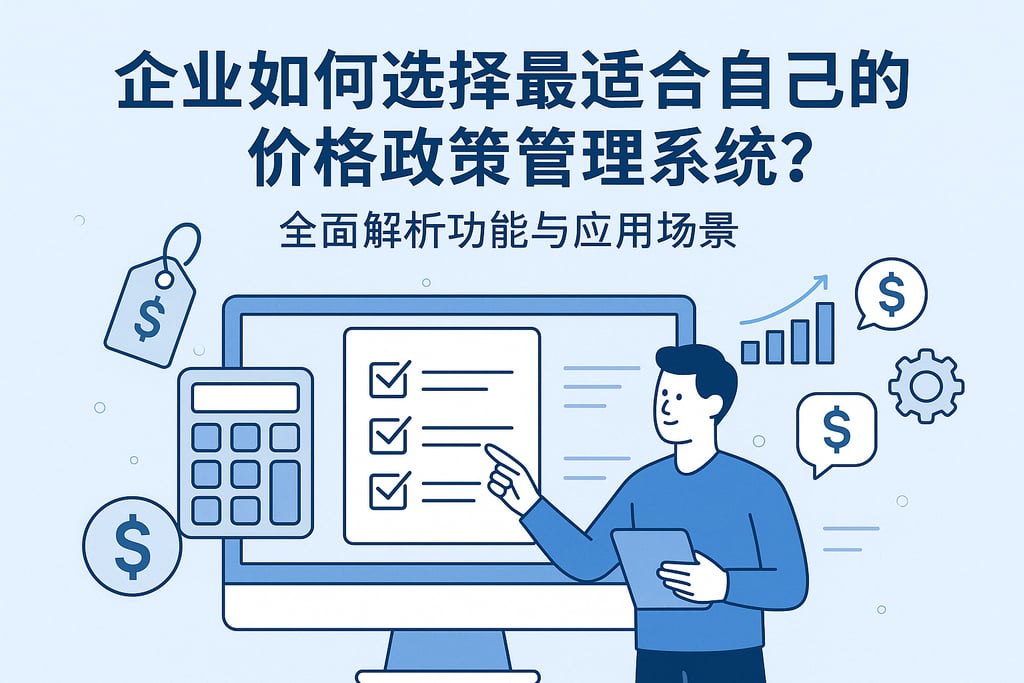 企业如何选择最适合自己的价格政策管理系统？全面解析功能与应用场景