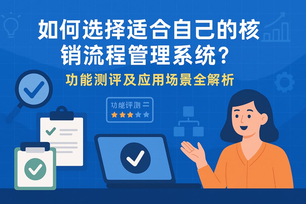 企业如何选择适合自己的核销流程管理系统？功能测评及应用场景全解析