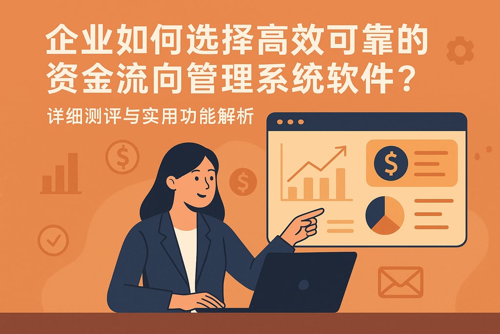 企业如何选择高效可靠的资金流向管理系统软件？详细测评与实用功能解析