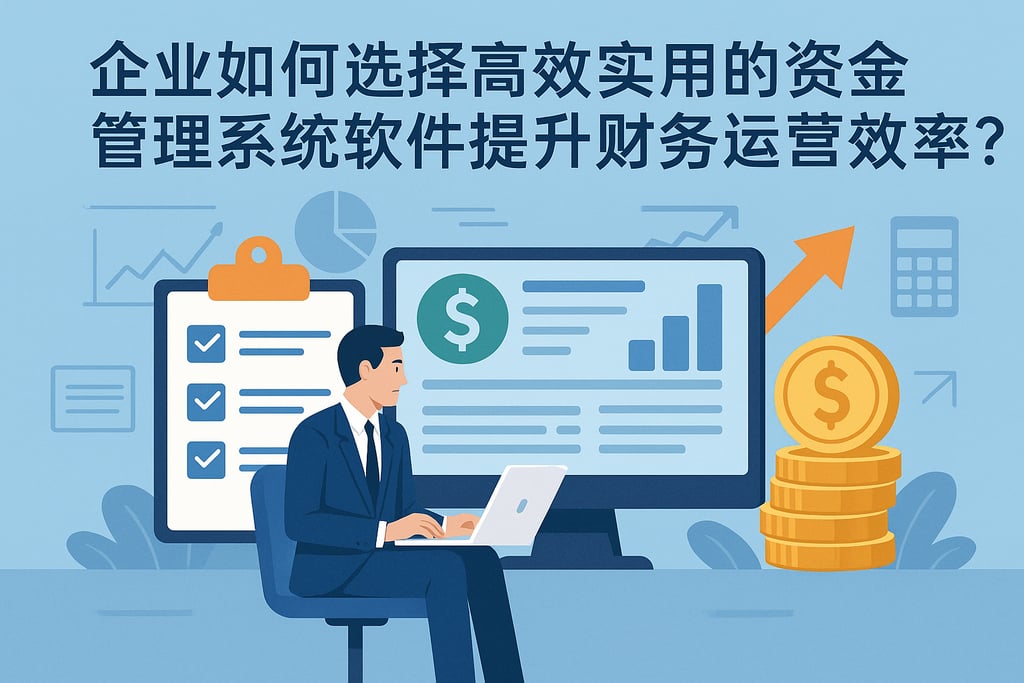 企业如何选择高效实用的资金管理系统软件提升财务运营效率？