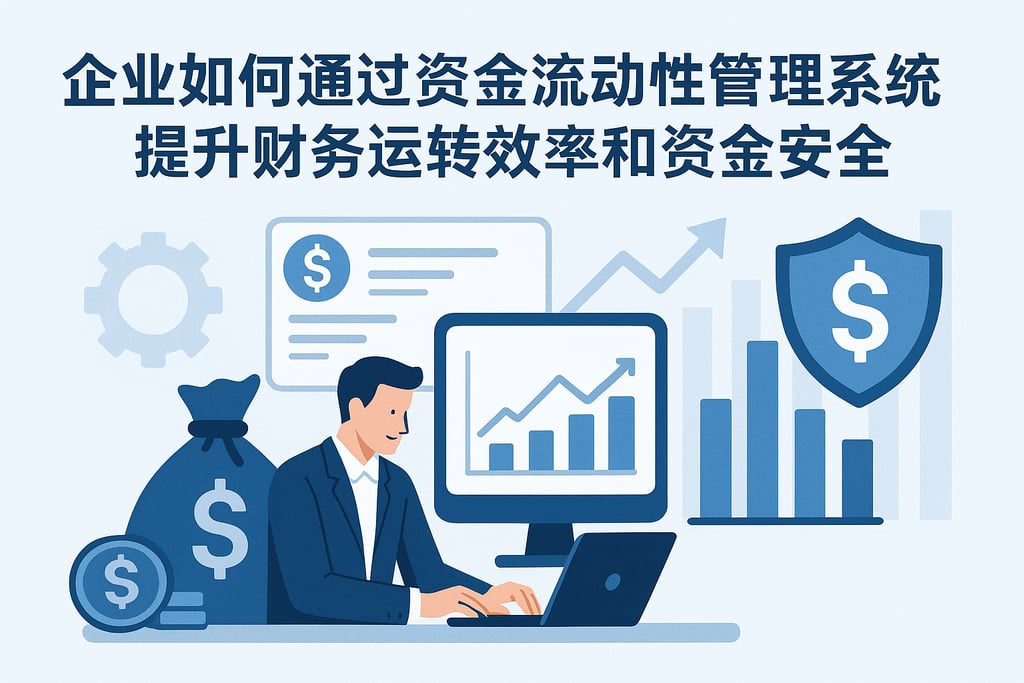 企业如何通过资金流动性管理系统软件提升财务运转效率和资金安全