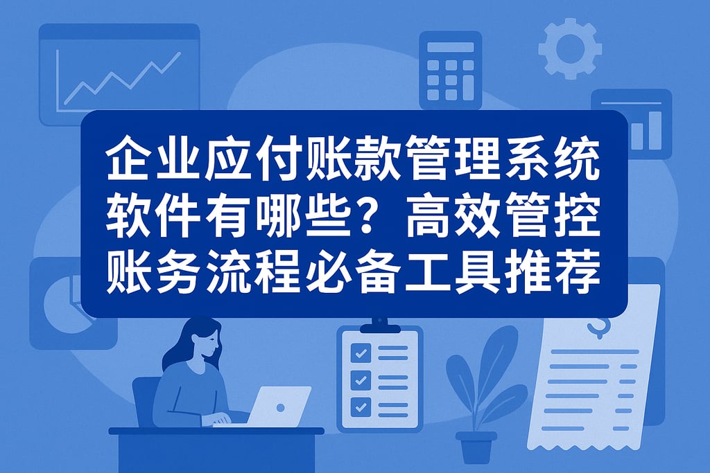 企业应付账款管理系统软件有哪些？高效管控账务流程必备工具推荐