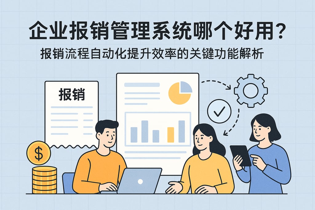 企业报销管理系统哪个好用？报销流程自动化提升效率的关键功能解析