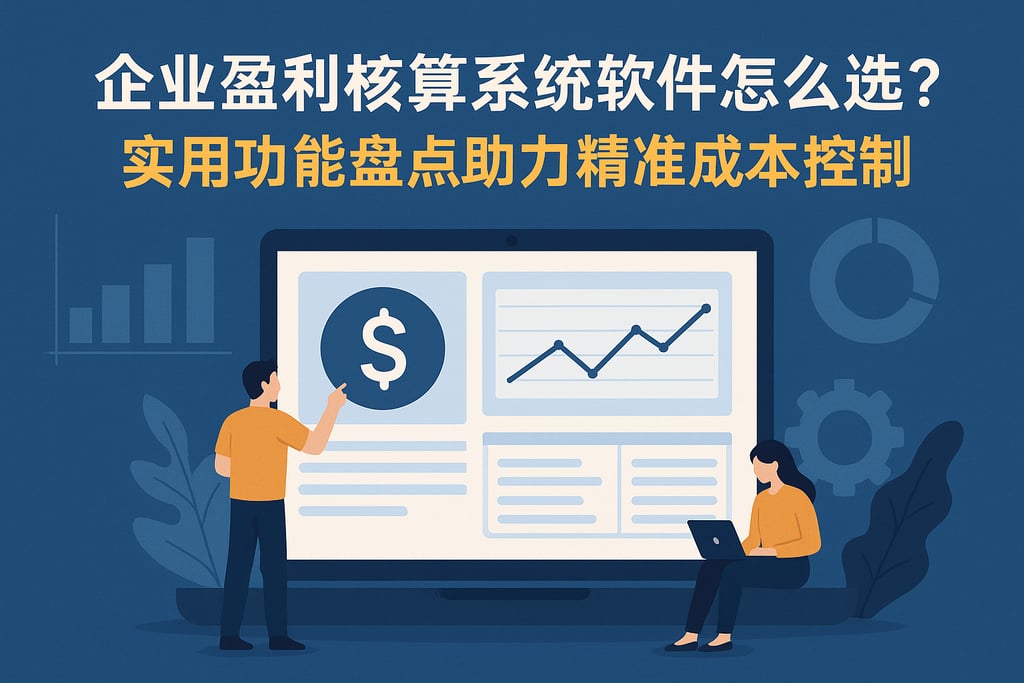 企业盈利核算系统软件怎么选？实用功能盘点助力精准成本控制