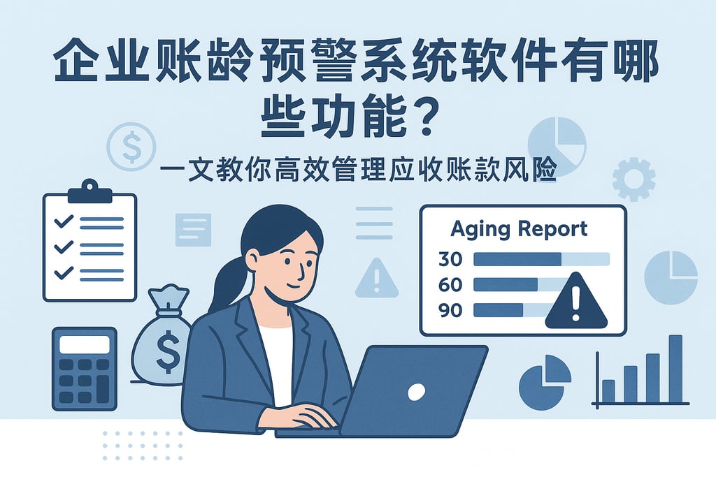 企业账龄预警系统软件有哪些功能？一文教你高效管理应收账款风险