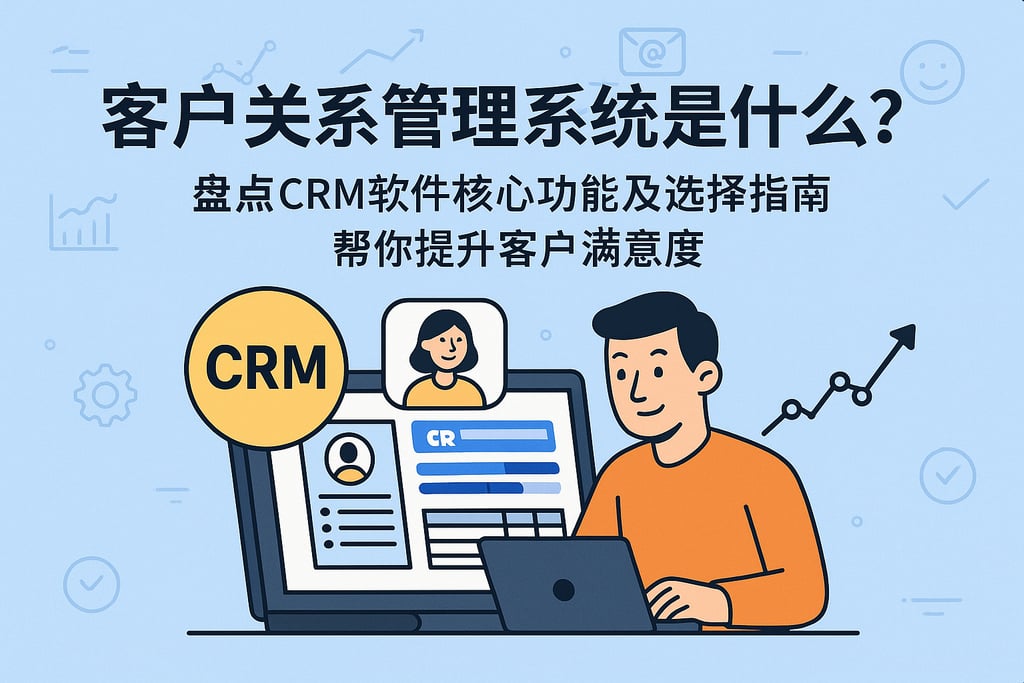 客户关系管理系统是什么？盘点CRM软件核心功能及选择指南，帮你提升客户满意度