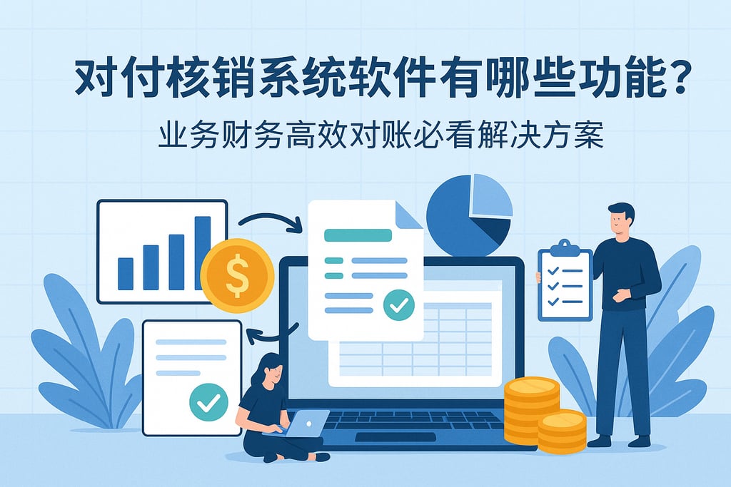 应付核销系统软件有哪些功能？业务财务高效对账必看解决方案
