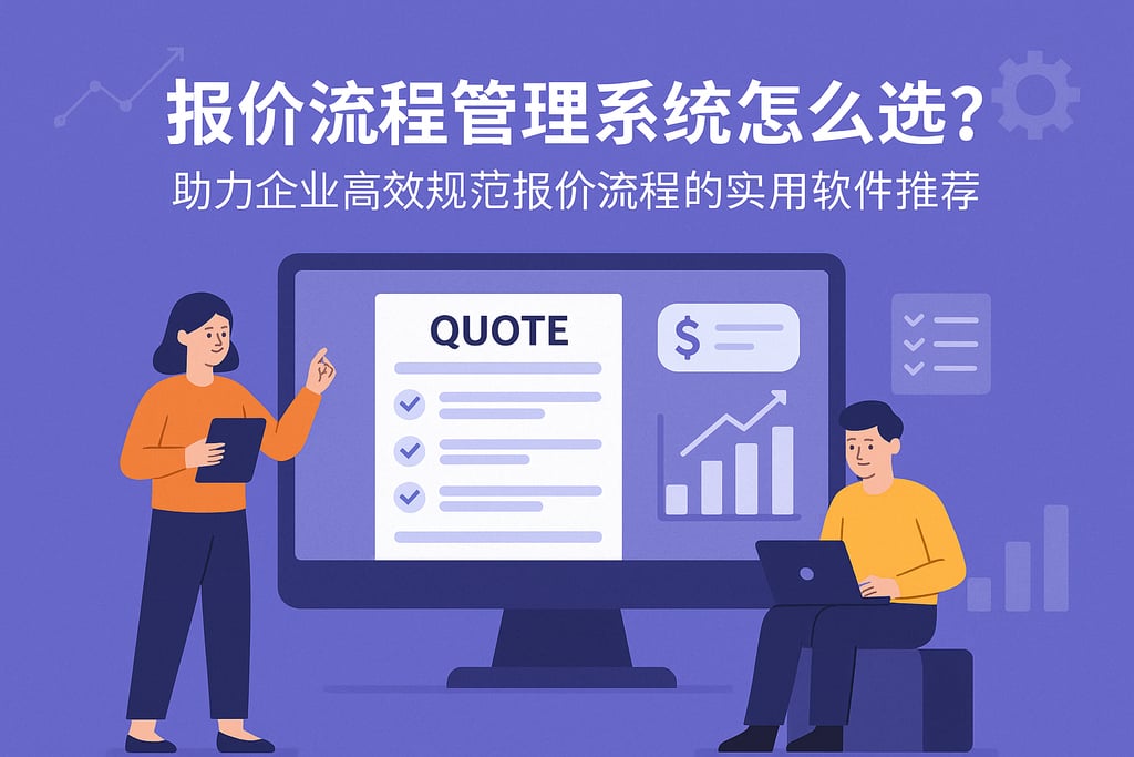 报价流程管理系统怎么选？助力企业高效规范报价流程的实用软件推荐