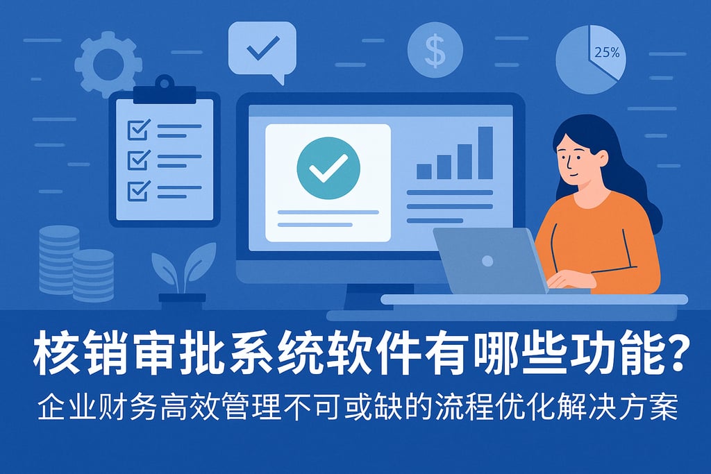 核销审批系统软件有哪些功能？企业财务高效管理不可或缺的流程优化解决方案