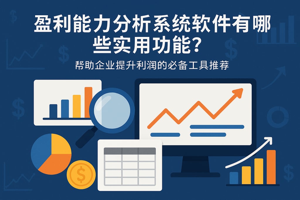 盈利能力分析系统软件有哪些实用功能？帮助企业提升利润的必备工具推荐