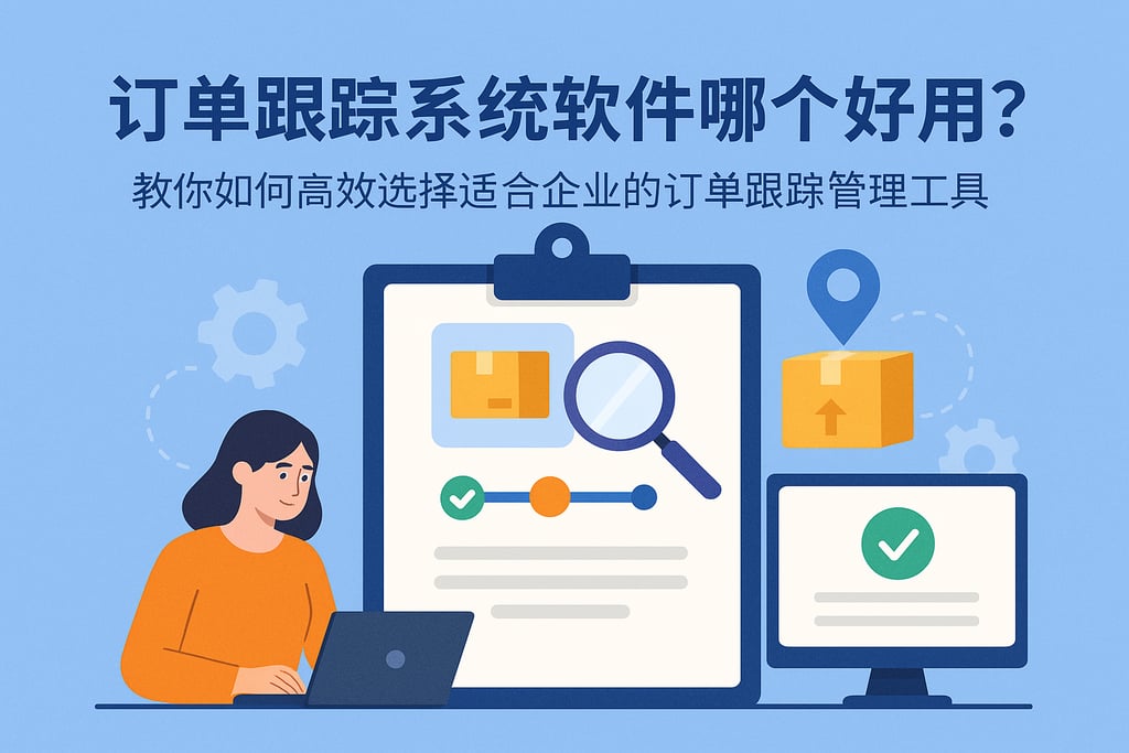 订单跟踪系统软件哪个好用？教你如何高效选择适合企业的订单跟踪管理工具