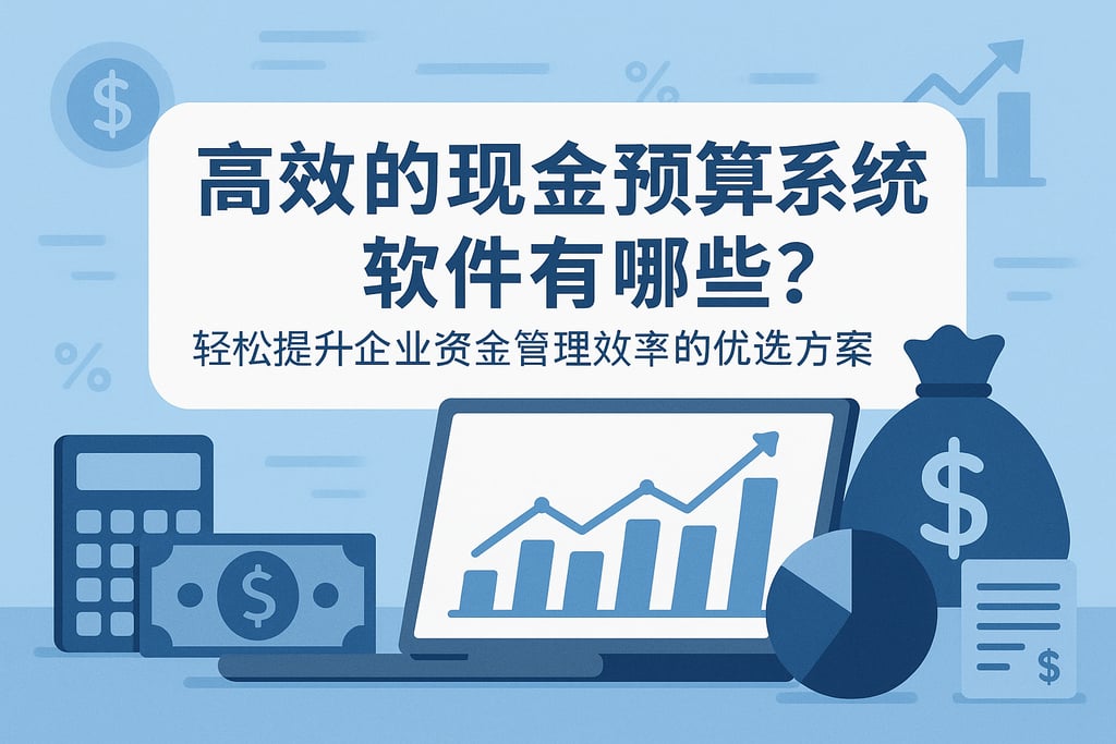 高效的现金预算系统软件有哪些？轻松提升企业资金管理效率的优选方案