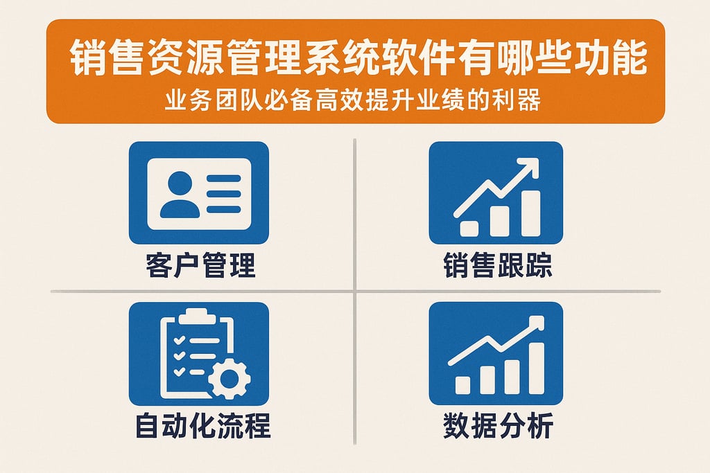 销售管理软件系统有哪些功能