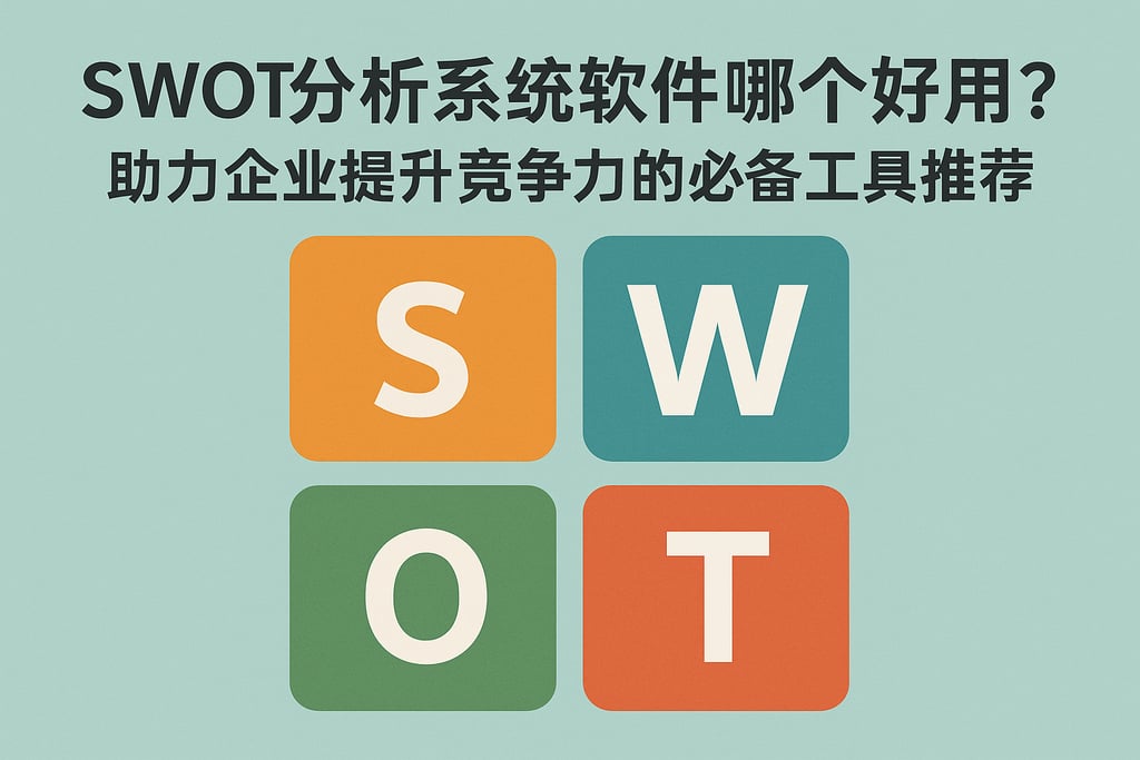 SWOT分析系统软件哪个好用？助力企业提升竞争力的必备工具推荐