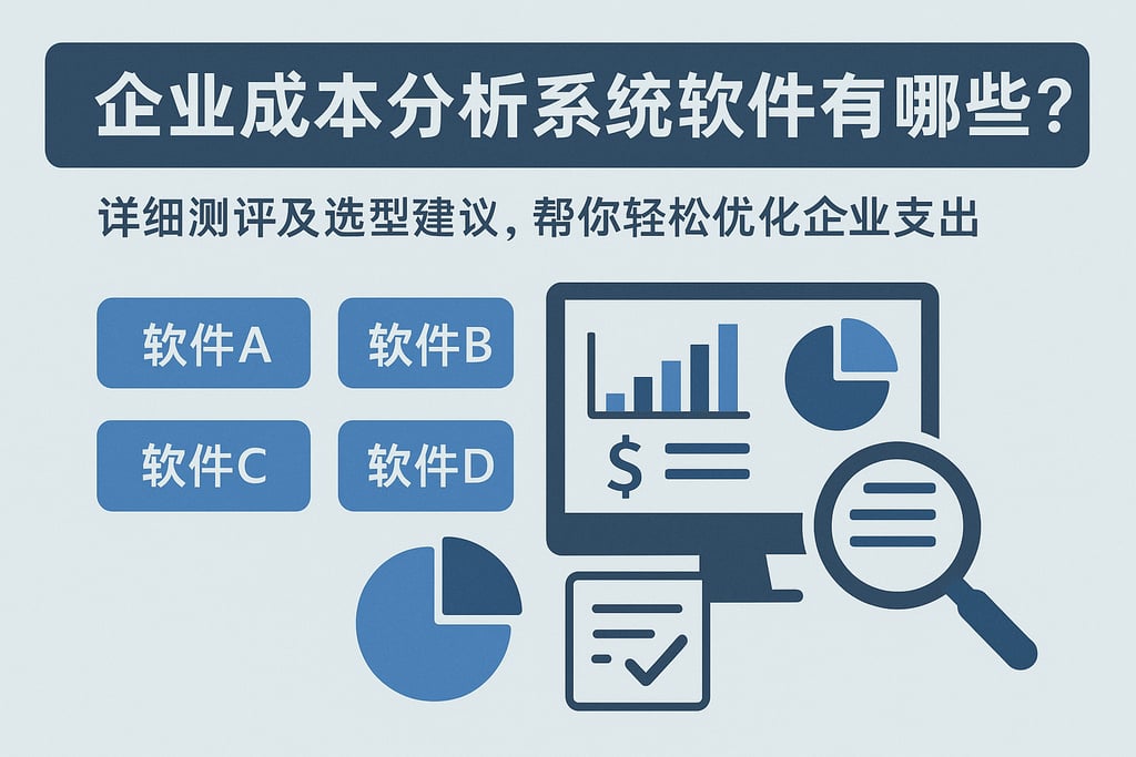 企业成本分析系统软件有哪些？详细测评及选型建议，帮你轻松优化企业支出