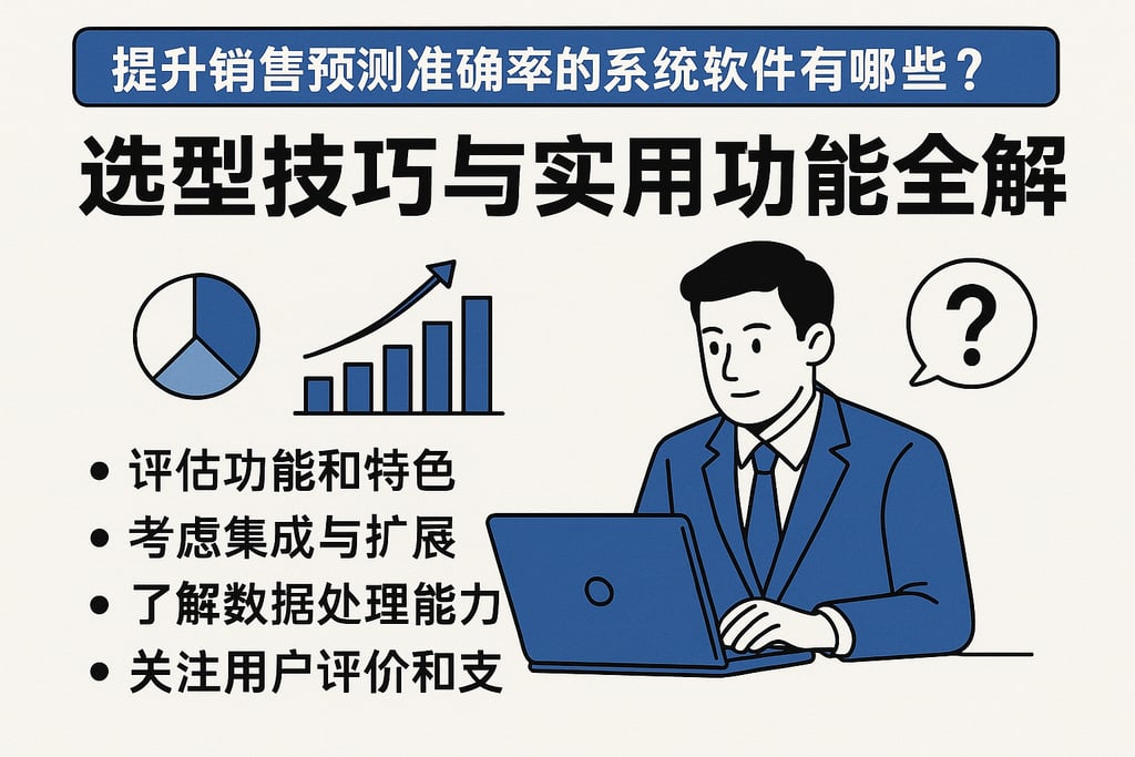 提升销售预测准确率的系统软件有哪些？选型技巧与实用功能全解析