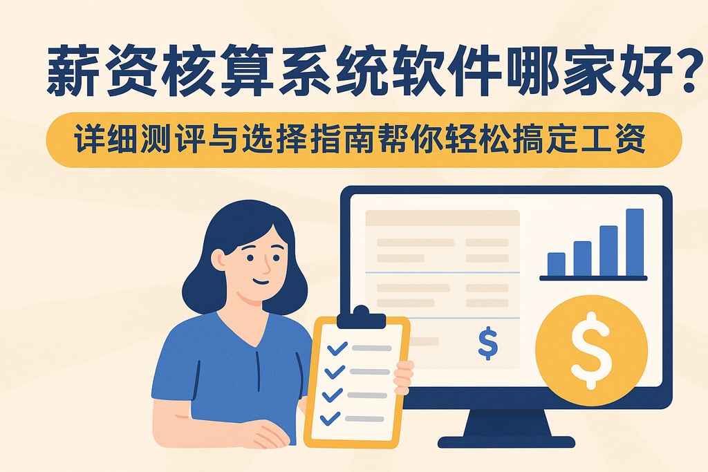 薪资核算系统软件哪家好？详细测评与选择指南帮你轻松搞定工资管理