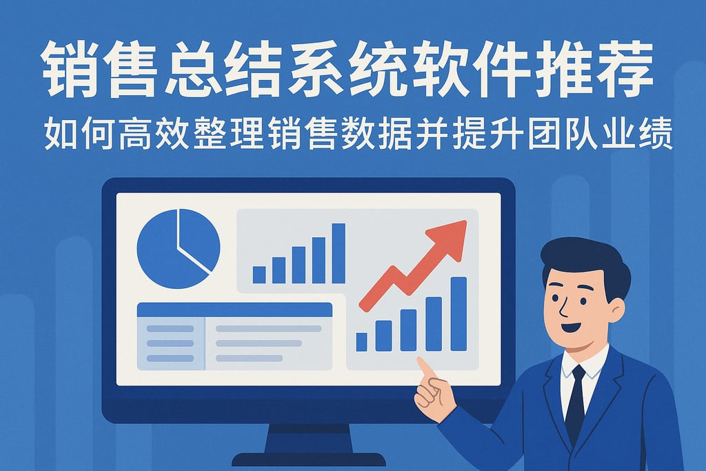销售总结系统软件推荐：如何高效整理销售数据并提升团队业绩