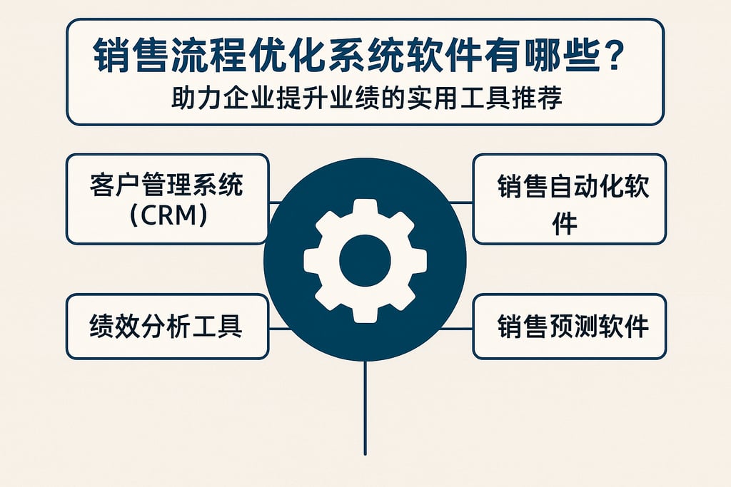 销售流程优化系统软件有哪些？助力企业提升业绩的实用工具推荐