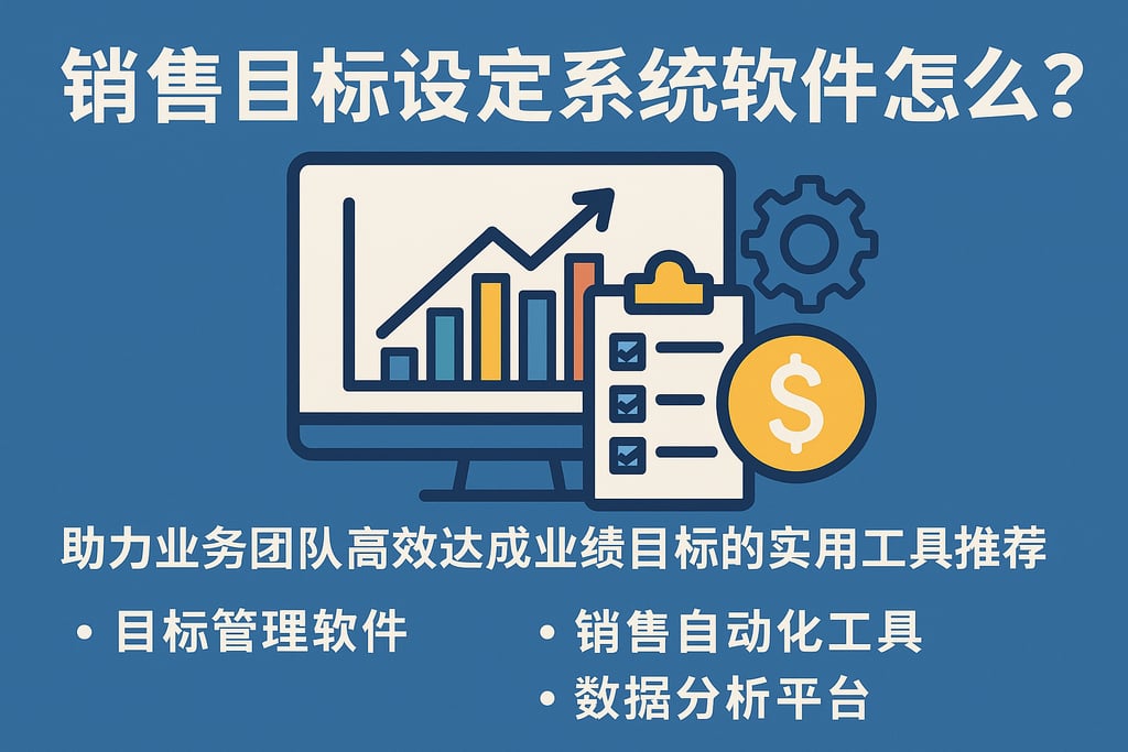 销售目标设定系统软件怎么选？助力业务团队高效达成业绩目标的实用工具推荐