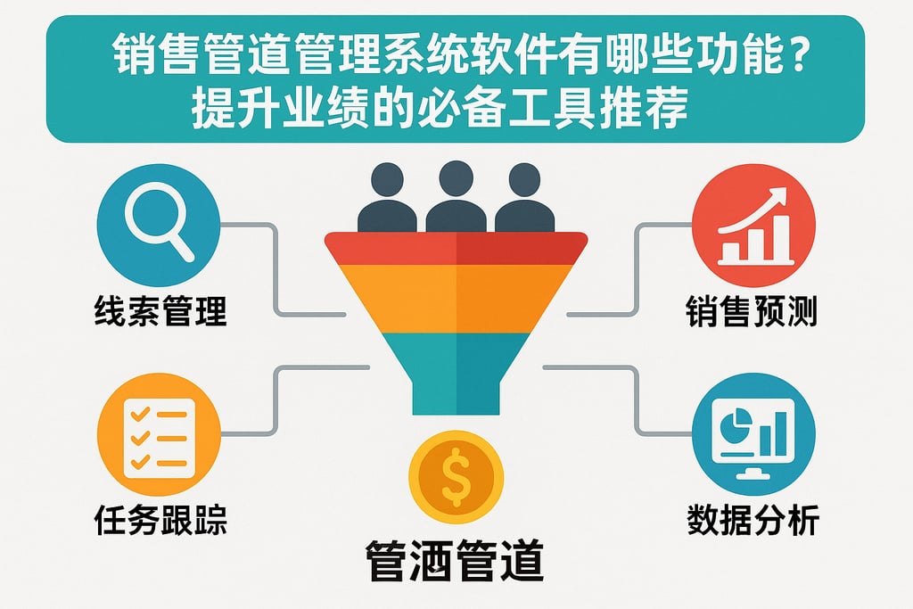 销售管道管理系统软件有哪些功能？提升业绩的必备工具推荐